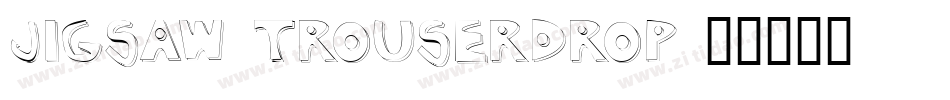 JIGSAW TROUSERDROP字体转换
